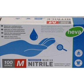 Gants en nitrile 100 pièces