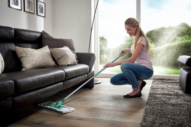 Leifheit Classic XL Vloerwisser met Microvezeldoek - 42 cm wisbreedte