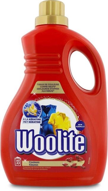 Woolite Détergent Liquide Couleurs 2L - 33 Lavages