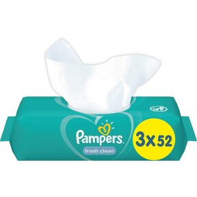 Pampers Babydoekjes Fresh Clean – 156st (52x3)