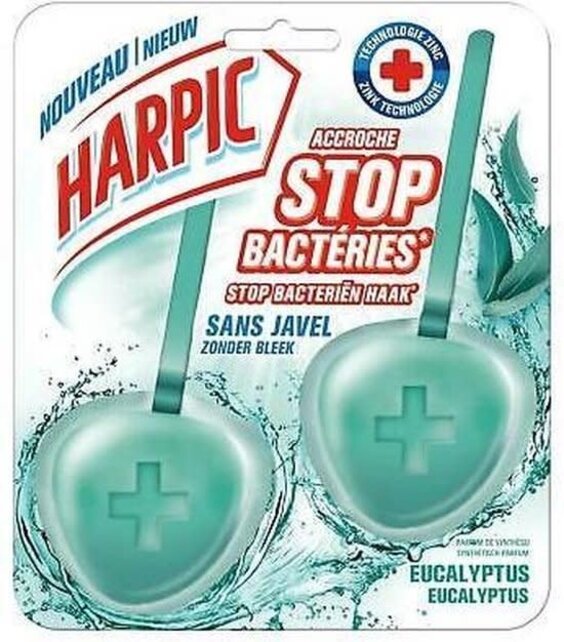 Harpic Wc Galet Eukalyptus 2 x 40 g