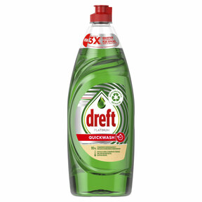 DREFT * Liquide vaisselle * Extra Hygiène * Citron vert & Citronnelle *  Neuf