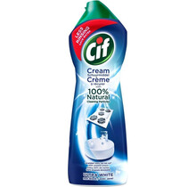 Cif Crème Abrasive Ultra Blanche à l'Eau de Javel 750 ml