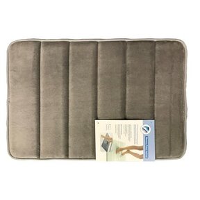 Tapis de Bain Microfibre Wellness - Gris