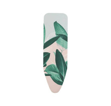 Brabantia Ironing board cover B, 124x38 cm, 8 mm foam - Tropical Leaves