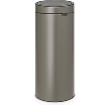 Brabantia Touch Bin - Afvabak Platinum 30L