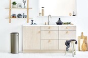 Brabantia Touch Waste Bin - Platinum 30L