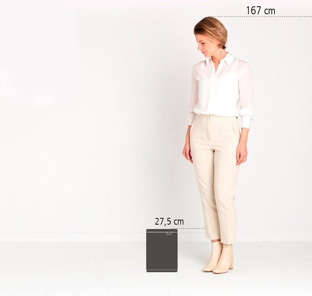 Brabantia Bo Afvalemmer - 4L