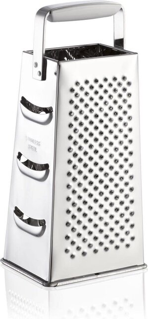 Leifheit Proline Multifunction Tower Grater - Block Grater - Inox