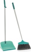 Leifheit Dustpan and brush with Open Can - Marie Set