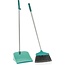 Leifheit Leifheit Dustpan and brush with Open Can - Marie Set