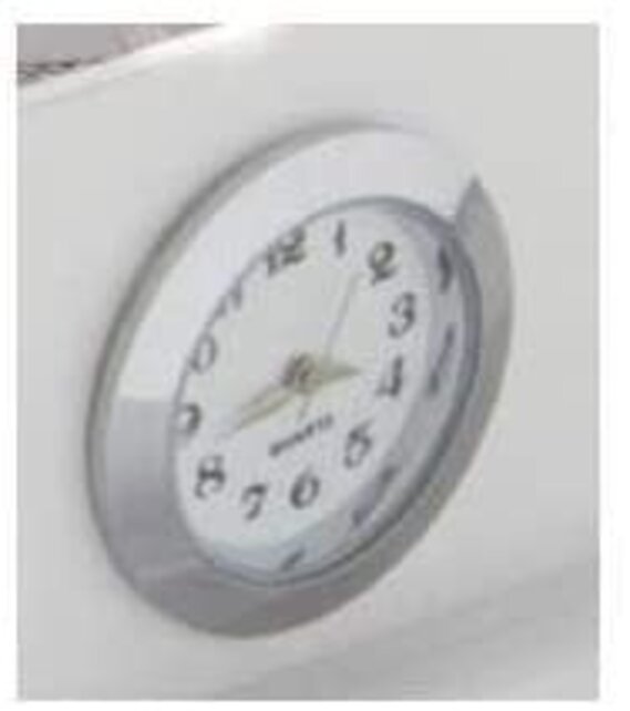 ShabLed Schubladenleuchte, Edelstahl, weißer Körper