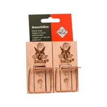 Mausefalle aus Holz – 2 Stück