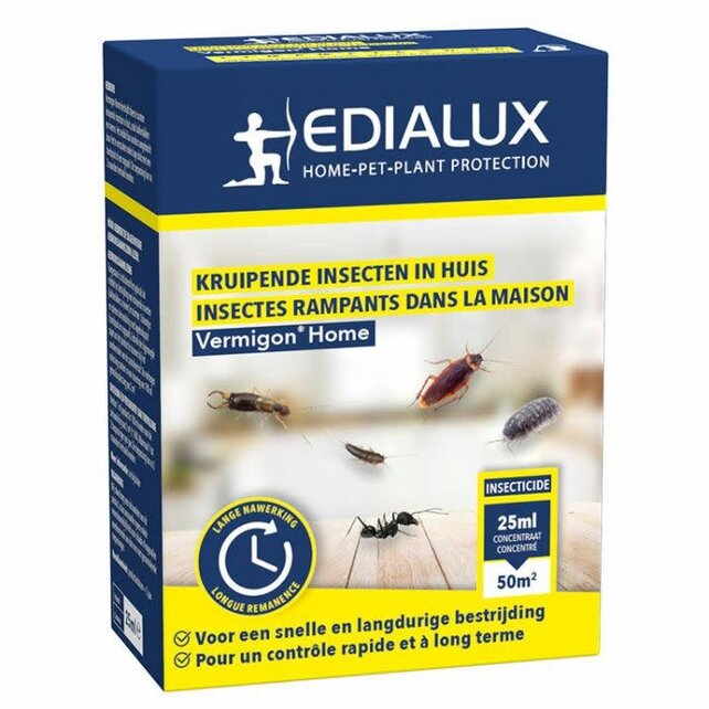 Edialux Vermigon® Home 25ml - Tegen Kruipende Insecten In Huis