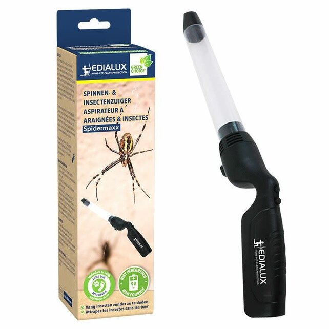 Edialux Spinnen & Insectenzuiger Spidermaxx