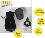 Travel Kosher Lamp - Coffee