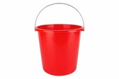 Seau Plastique Rouge Cosy & Trendy 10L