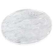 Waterdale U-Lucite Seder Plate - Kareh Glitter
