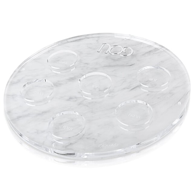 Assiette Seder Waterdale U-Lucite - Kareh Glitter