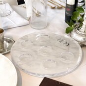 Waterdale U-Lucite Seder-Teller – Kareh Glitter