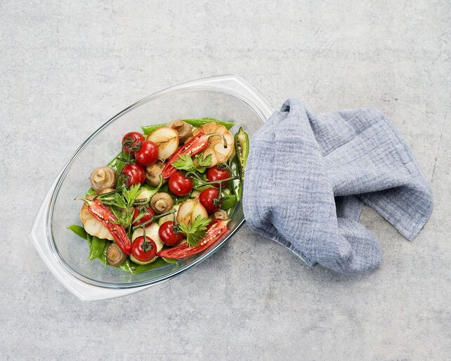 Grill & Drop 500-Grad-Deckwaage – oval – 2,9 l