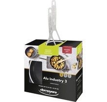 Demeyere Alu Industry 3 - Frying Pan Set ø 24 cm + 28 cm  - Ceramic