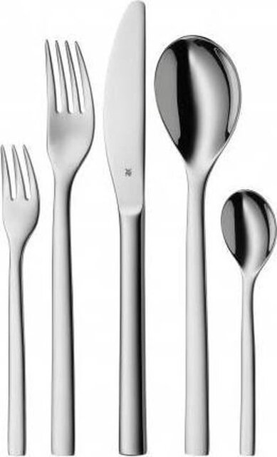 WMF Dining Cutlery Set ATRIA - 30-Piece Atria Cromargan 18/10 Stainless Steel Polished