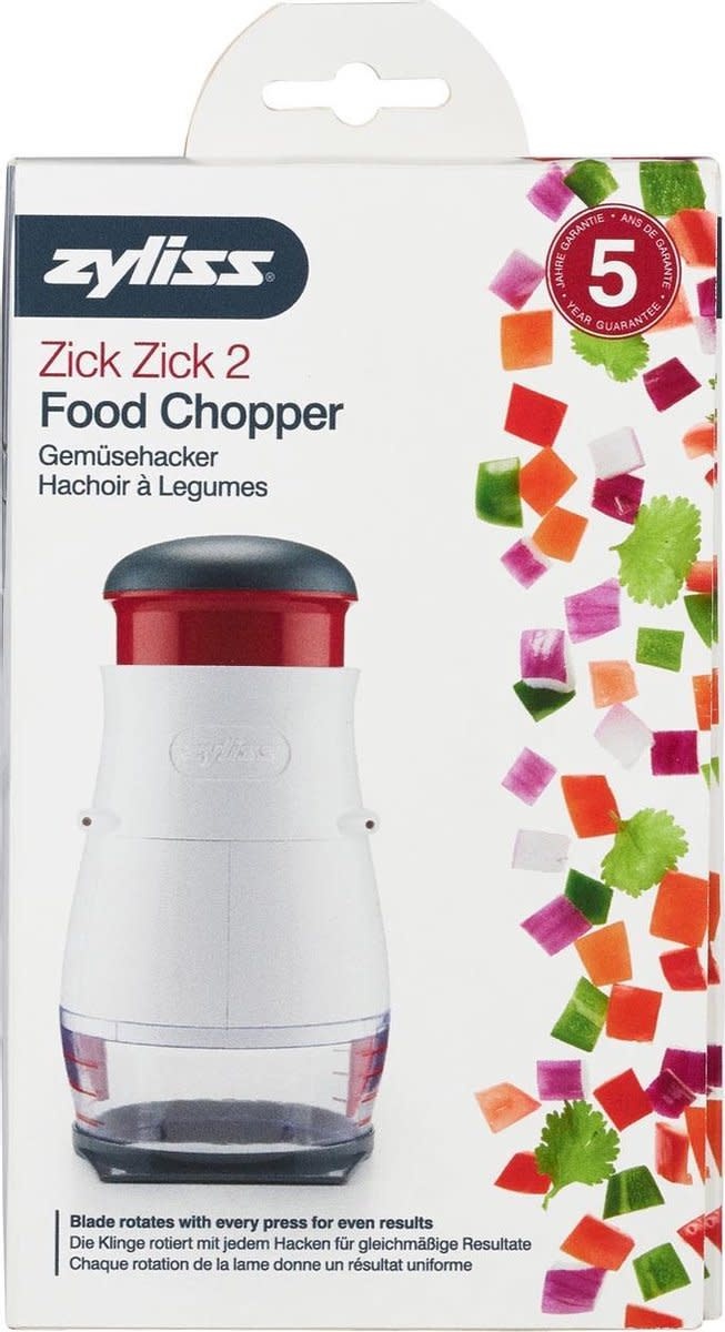 Zyliss Zick Zick Classic Food Chopper - Manual Food Chopper - White, 9, 1  count - Dillons Food Stores