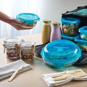 Bocal en verre rond Bormioli Boîte de conservation à fermeture hermétique 50 cl