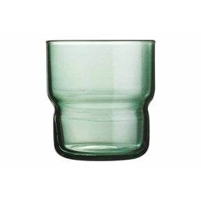 Glas Beker Donkergroen - 6 stuks