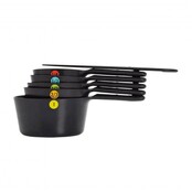 Messlöffel-Set 5-teiliges Messbecher-Set – Oxo Good Grips – Schwarz