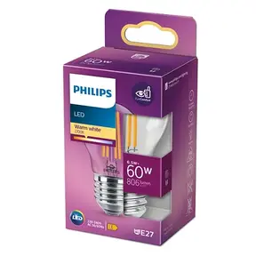 Philips LED-Lampen E27 6,5 W 2700 K 806 lm