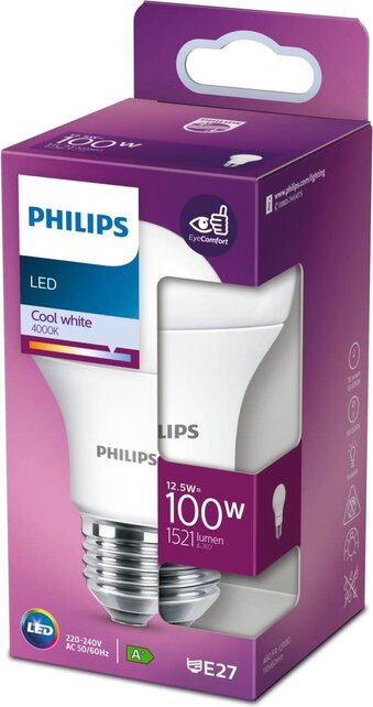 Ampoule Led Philips E27 12,5W 4000K
