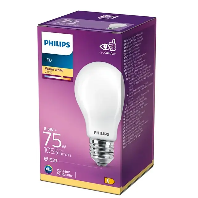 Philips LED-Glühbirne E27 8,5 W 1055 lm
