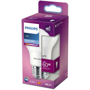 Philips Aluminum 5 Watt LED Bulb Base B22 Cool Day Light at Rs 34/piece in  Basti