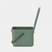Brabantia Afvalemmer - Sort & Go 6L - Fir Green