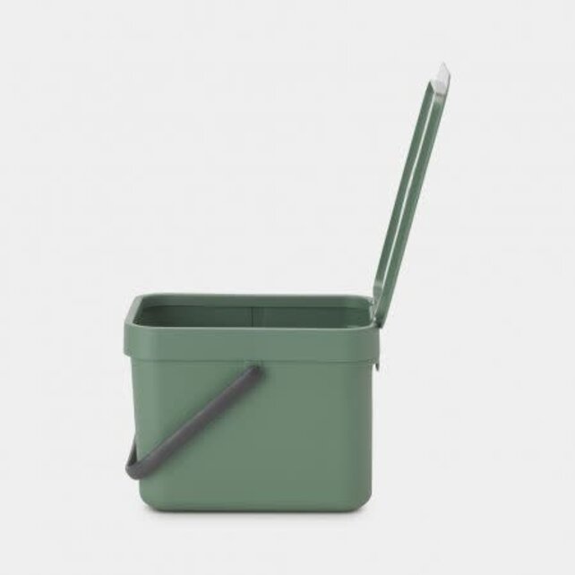 Brabantia Afvalemmer - Sort & Go 6L - Fir Green