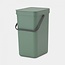 Brabantia Brabantia Sort & Go Waste Bin 12L Green