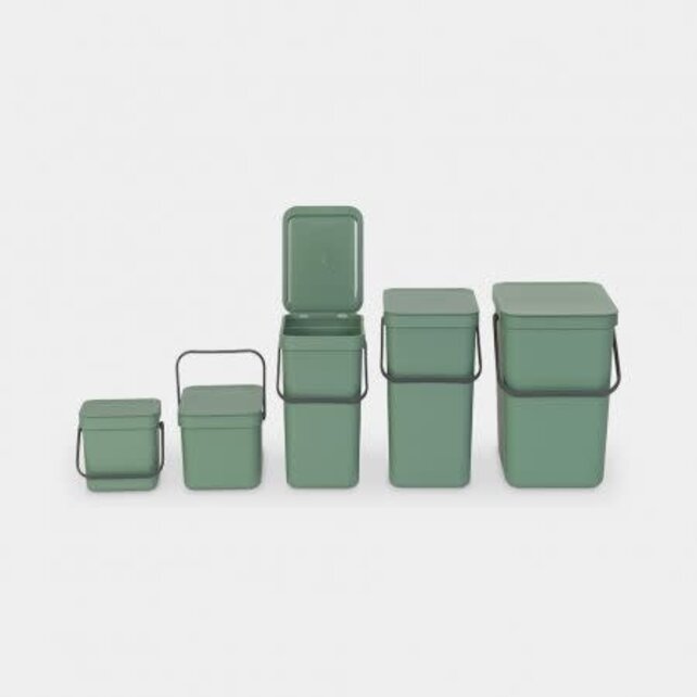 Brabantia Sort & Go Waste Bin 12L Green