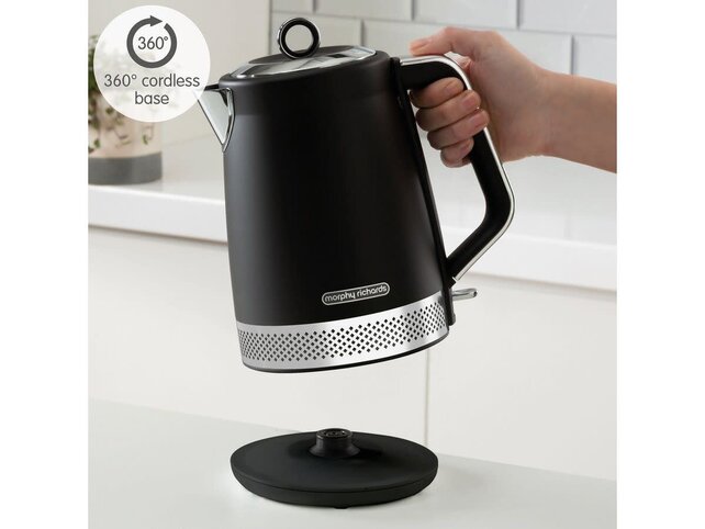 Morphy Richards 108020 Illumination Jug Kettle 1.7L Black