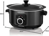 Morphy Richards Slow Cooker - Sear and Stew - 3.5L - Black
