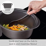Morphy Richards Slow Cooker - Sear and Stew - 3.5L - Zwart
