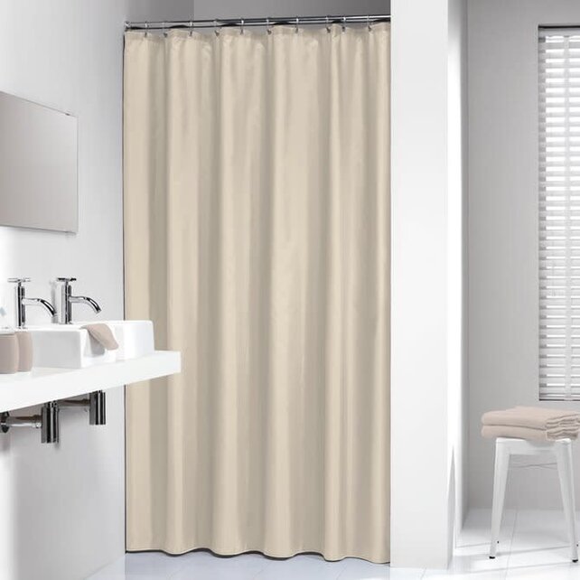 Sealskin Douchegordijn Granada  Beige 240x180 cm