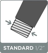 Tiger Essential Shower Hose - Chrome