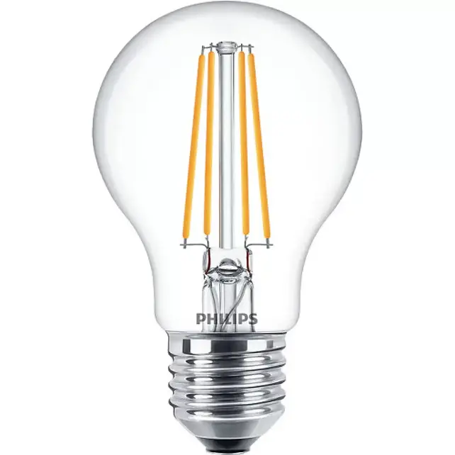 Philips Lighting 78400301 LED (monochroom) EEG E (A - G) E-27 7 W = 60 W Neutraal wit (Ø x L) 6 cm x 10,6 cm 1 st