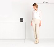 Brabantia Sort & Go Kleiner Abfallbehälter – 3 Liter – Dunkelgrau