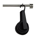 Messlöffel-Set 5-teiliges Messbecher-Set – Oxo Good Grips – Schwarz