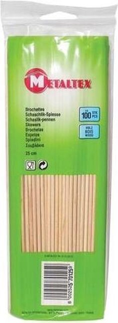 Metaltex Wood Teats 100 Pieces