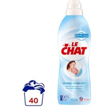 Le Chat Dermo Comfort Fabric Softener 40 Washes 880 ml