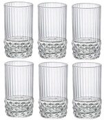 Bormioli Rocco Shot Tumblers America 20's 80 ml - 6 Pieces
